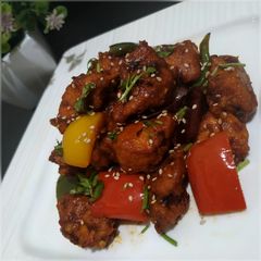A picture of "Schezwan Chicken".