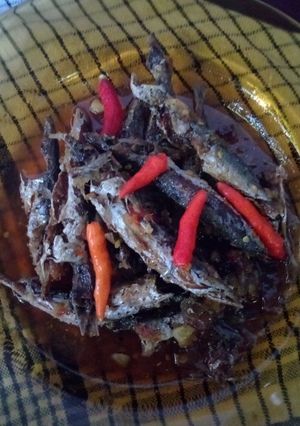Foto resep Sambel goreng ikan layang.