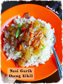 Foto resep Nasi Gurih Oseng Kikil