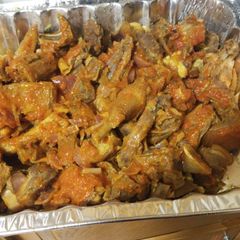Grilled Gizzard/Chicken in Pepper Sauce A picture of Grilled Gizzard/Chicken in Pepper Sauce.