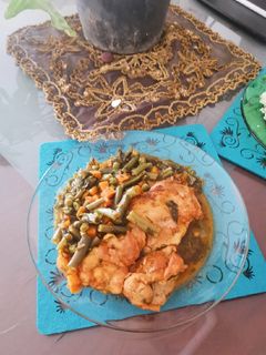 صورة لوصفة فراخ بالخضار