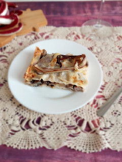 Foto di Lasagna radicchio e salsiccia