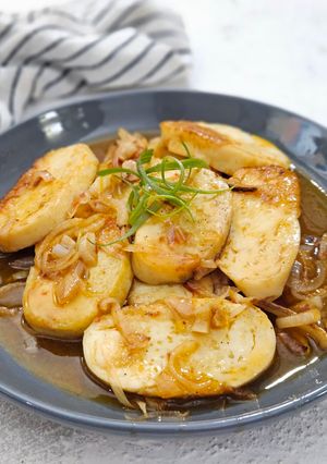 Foto resep Putih Telur Saus Pedas Manis