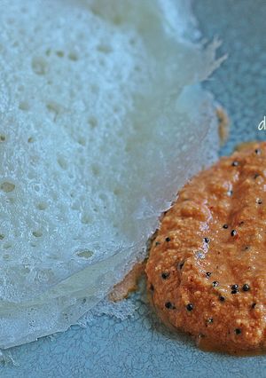 A picture of Neer Dosa.