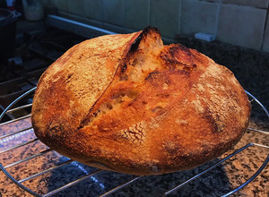 Una foto de Pan de masa madre
