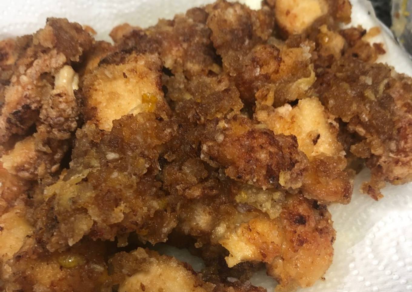 40. Pollo al limón al estilo chino (principal carne)