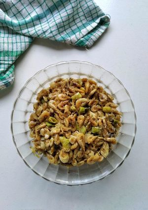 Foto resep Enthung-Enthung Udang Kering (Rebon)