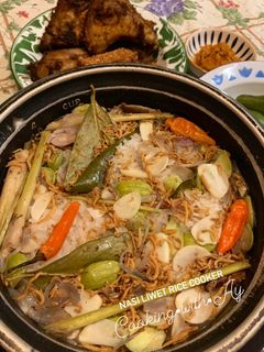 Foto resep Nasi liwet rice cooker