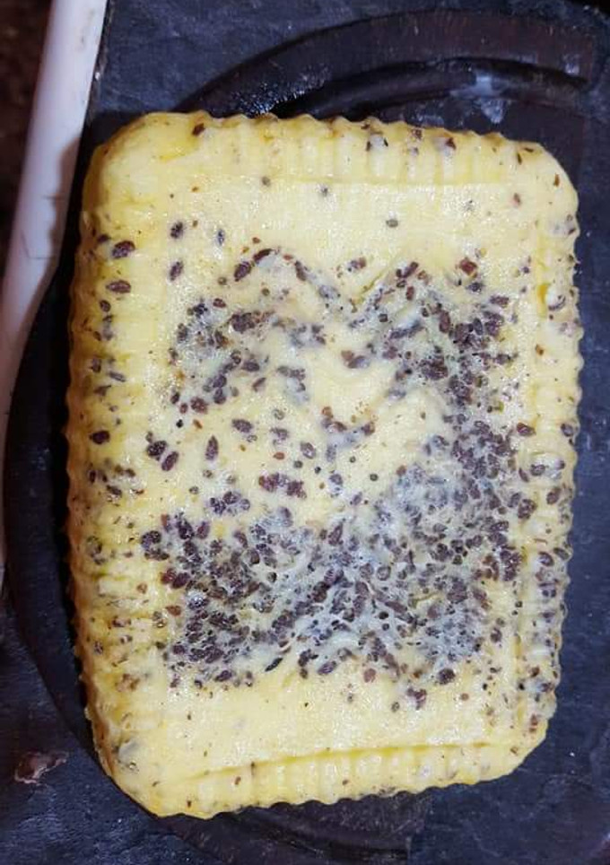 Una foto de Budín de microondas al huevo con chía (fitness) 😎😋