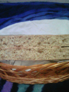 A picture of Moroccan bread with wheat flour.