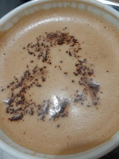 عکسی از دستور کاپو چینو☕