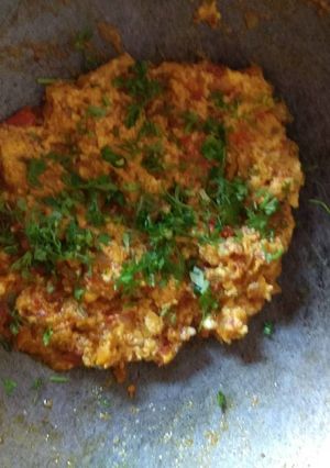 A picture of Paneer burji In easy way.