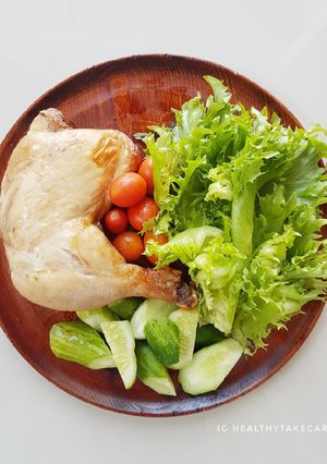 รูปของ สเต๊กไก่ทอดสูตรคลีน(เครื่องทอดไร้น้ำมัน)