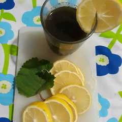 A picture of Jus daun bangun bangun.