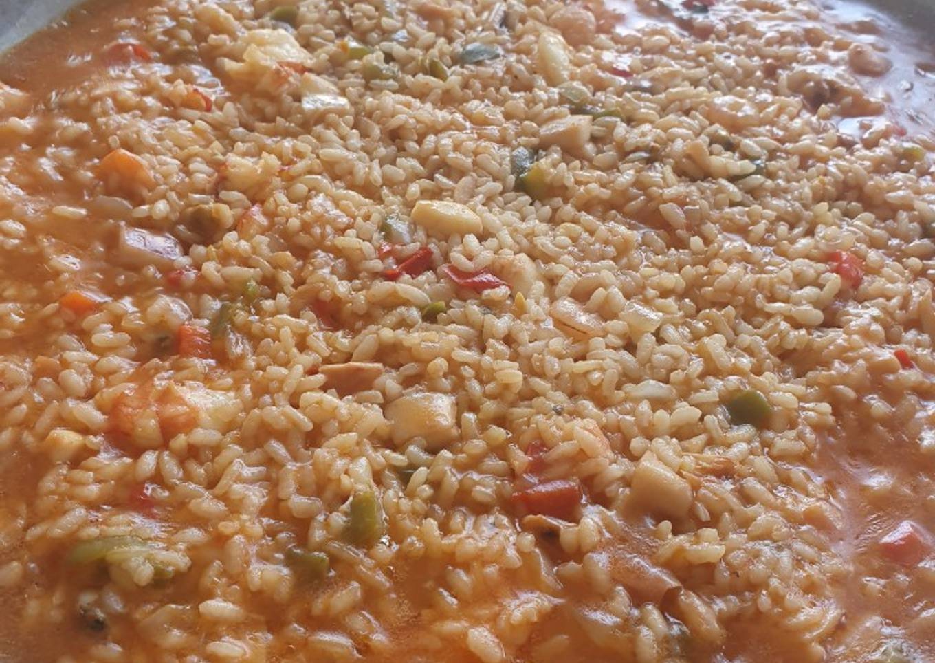 Paella marinera del 'senyoret'