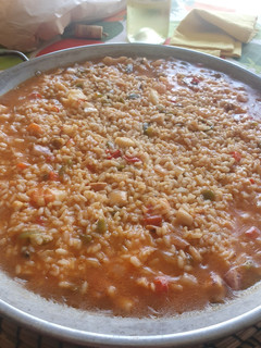 Una foto de Paella marinera del 'senyoret'