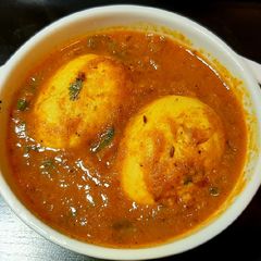 Egg curry A picture of Egg curry.