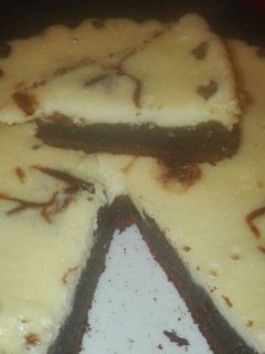 Una foto de Brownie de chocolate y queso en la Cookmaker premium