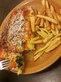 Canelones de verdura y carne