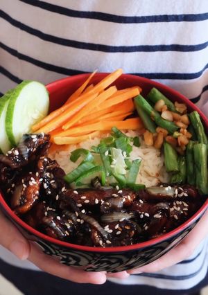 A picture of Chicken Ricebowl.