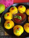 Mango paneer idly