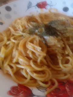 صورة لوصفة سباڨيتي بدون دجاج او لحم