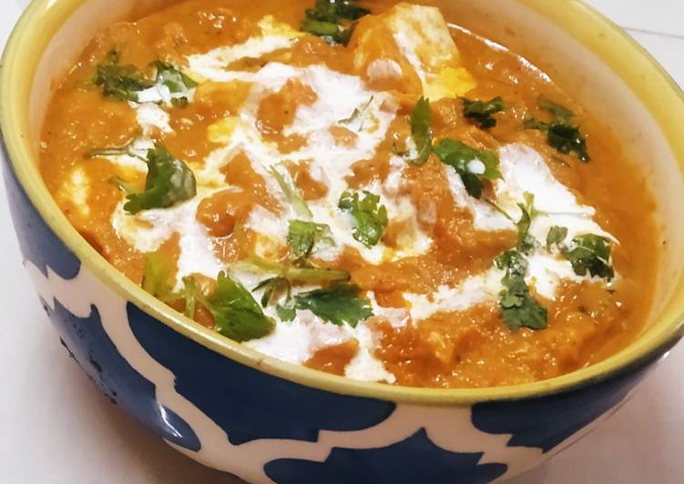 Recipe of Ultimate Paneer butter masala