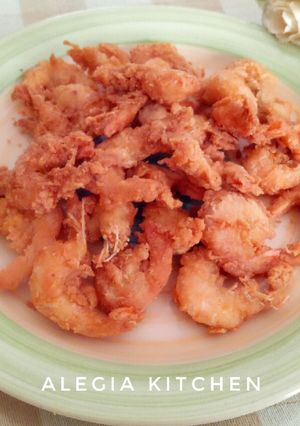 Foto resep 91. Udang Goreng Tepung Kriuk Tahan Lama