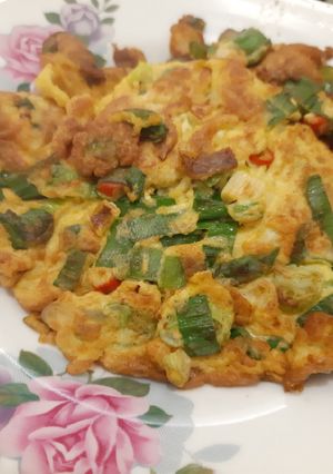 Foto resep Telur dadar onclang