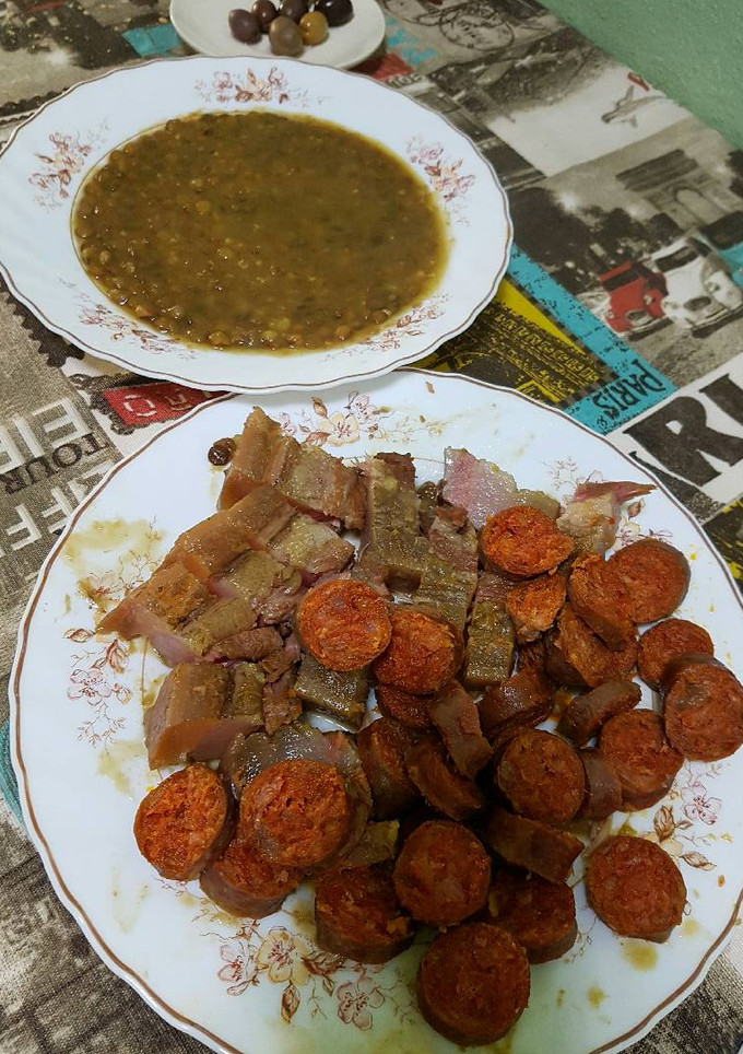 Una foto de Lentejas en olla rápida
