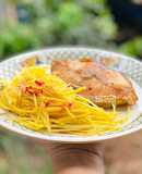 Cá Bớp Chiên Xoài Bằm