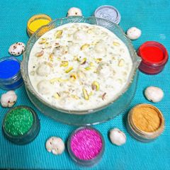 A picture of 🔥🌈Rang Ek Rang Anek🌈🔥 --- Makhana Sabudana Thandai Kheer.