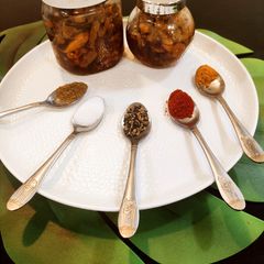 Winter special mix vegetable Pickle A picture of Winter special mix vegetable Pickle.