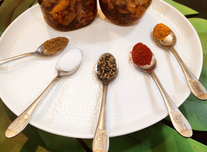 A picture of Winter special mix vegetable Pickle.