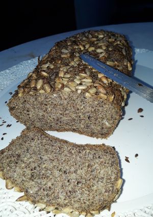 Una foto de Pan de lino fit