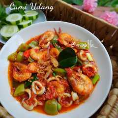 A picture of Sambal Cumi Udang.