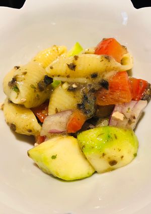 A picture of Summertime Pasta Salad.