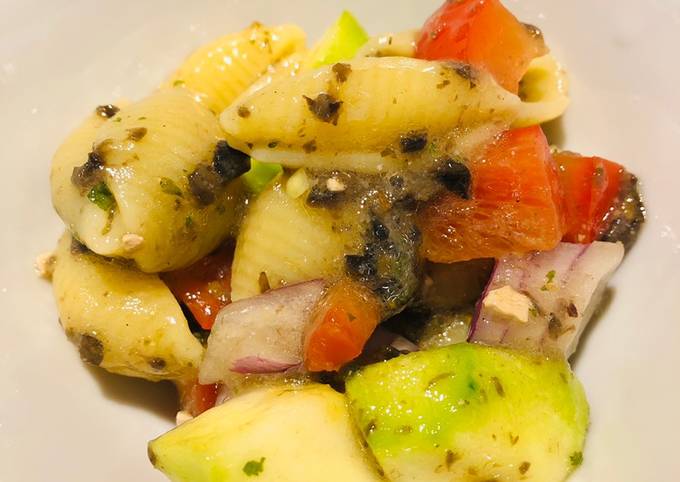 Step-by-Step Guide to Prepare Popular Summertime Pasta Salad for Lunch Recipe