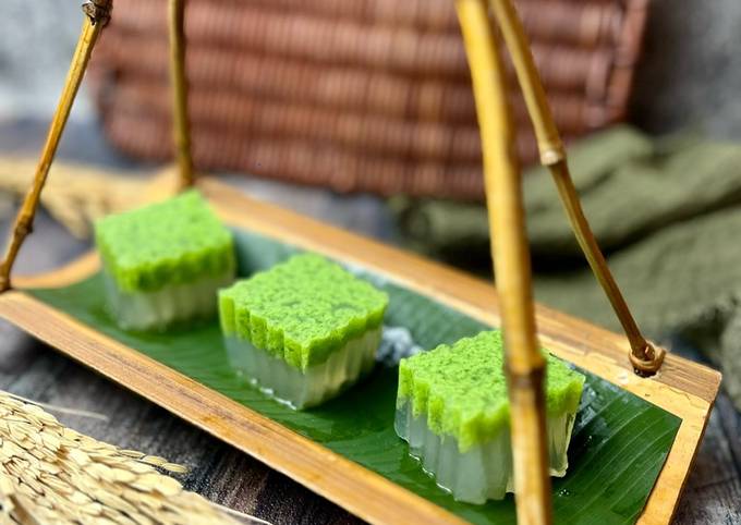 Resep Agar-agar Pandan Santan oleh TriLim - Cookpad