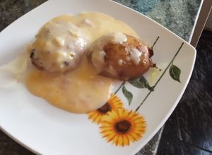 Una foto de Papines con crema