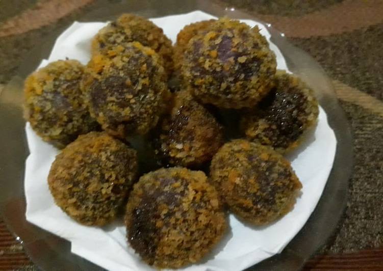 Resep Bola Bola Ubi Lumer Crispy Yang Gurih