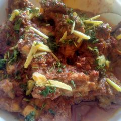 A picture of Chicken karahi.