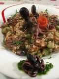 Risotto moscardini e fabe