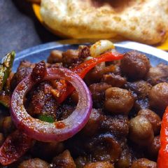 A picture of Pindi Chole / Amritsari Chole.