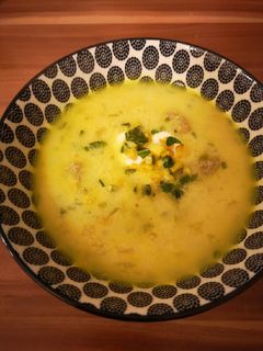 Persische Joghurtsuppe Rezepthauptbild