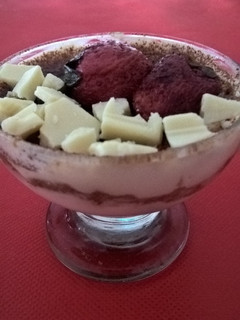 Una foto de Postre Tentacion sin horno!