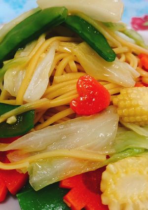 รูปของ หมี่ซั่วเจ #กินผักรักสุขภาพ2