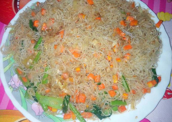 Resep: Bihun Jagung Goreng (Tnp Telur) Untuk Jualan