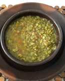 Arvejas secas guisadas