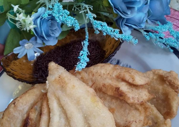 Resep Mudah 🍌Pisang kipas simple🍌 Ala Restoran